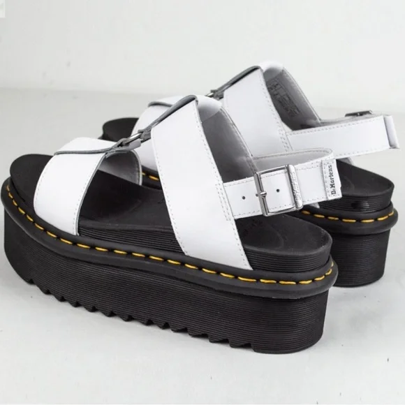 NWT Dr. Martens × FRANCIS LEATHER STRAP SANDALS, Sz 7 - Picture 8 of 10